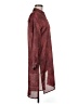 Zara Burgundy Long Sleeve Blouse Size M - photo 4