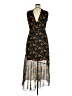 Sam Edelman Print Black Cocktail Dress Size 14 - photo 2