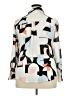Worthington Color Block Gray Long Sleeve Blouse Size XL (petite) - photo 2