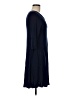 VIISHOW Solid Blue Casual Dress Size M - photo 4
