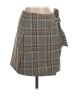 Wilfred Plaid Gray Casual Skirt Size 4 - photo 1