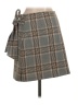 Wilfred Plaid Gray Casual Skirt Size 4 - photo 2