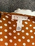 Leith Polka Dots Orange Casual Dress Size S - photo 7