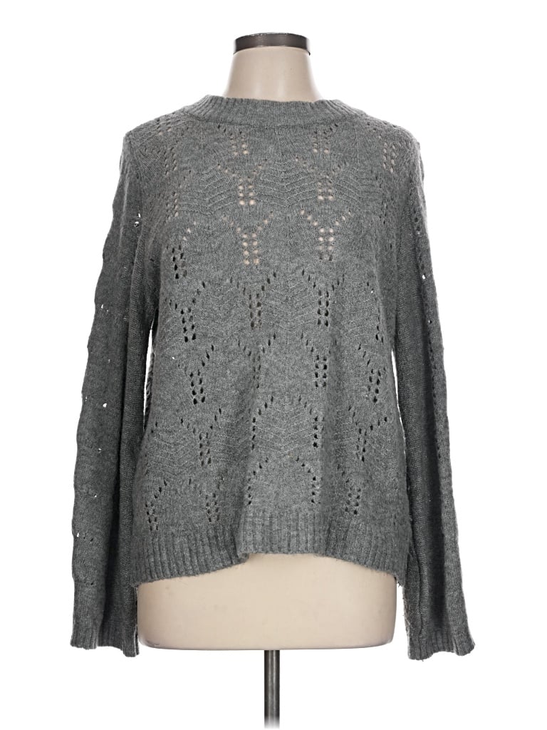 Pre-owned Gap Pullover Sweater In Gray