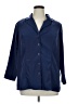 Only Necessities 100% Polyester Blue 3/4 Sleeve Blouse Size 16 (petite) - photo 1