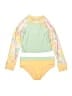 Justice Yellow Rash Guard Size M (kids) - photo 1