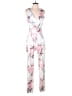 CBR Floral White Jumpsuit Size S - photo 1