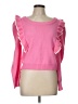 Day + Moon Pink Pullover Sweater Size L - photo 1
