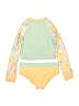 Justice Yellow Rash Guard Size M (kids) - photo 2