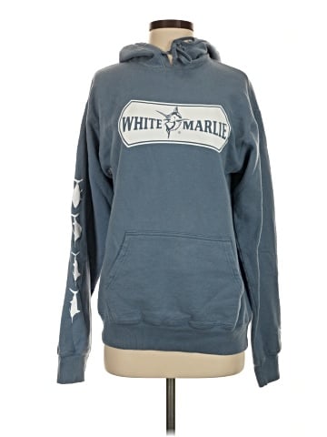 White Mark Pullover Hoodie (view 1)