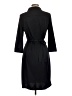 Talbots Solid Black Blue Casual Dress Size Lg Petite - photo 2