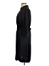 Talbots Solid Black Blue Casual Dress Size Lg Petite - photo 5