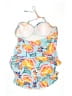 Unbranded Print Blue Two Piece Swimsuit Size 2X - photo 2
