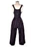 BCBGeneration Stripes Blue Jumpsuit Size 4 - photo 2
