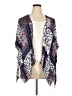 Francesca's 100% Viscose Blue Kimono Size 2X (estimated) - photo 1