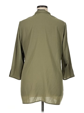 Karen Scott 3/4 Sleeve Blouse (view 2)