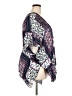 Francesca's 100% Viscose Blue Kimono Size 2X (estimated) - photo 4