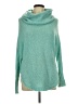 Eyeshadow Teal Turtleneck Sweater Size L - photo 1