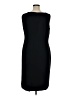 Kasper Solid Black Cocktail Dress Size 16 - photo 2