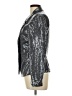 JM Studio Metallic Silver Blazer Size L - photo 5