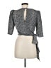 AFRM Gray 3/4 Sleeve Blouse Size M - photo 2