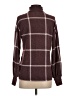 Maurices Plaid Brown Turtleneck Sweater Size S - photo 2