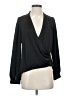 Astr Black Long Sleeve Blouse Size S - photo 1