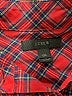 J.Crew 100% Cotton Plaid Red Long Sleeve Button-Down Shirt Size 00 - photo 7