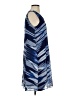 Style&Co 100% Polyester Graphic Blue Casual Dress Size XS - photo 4