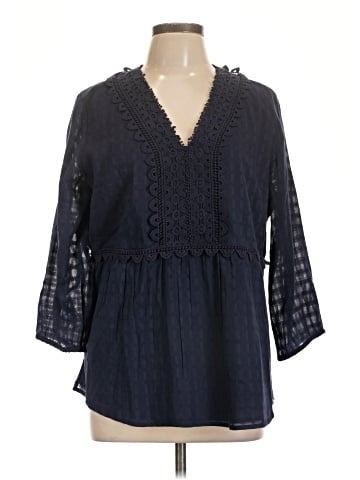 Soft Surroundings 3/4 Sleeve Blouse (view 1)
