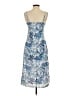 Cider Tropical Blue Casual Dress Size S - photo 2
