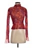 Free People 100% Polyamide Red Long Sleeve Blouse Size XS - photo 1