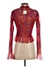 Free People 100% Polyamide Red Long Sleeve Blouse Size XS - photo 2