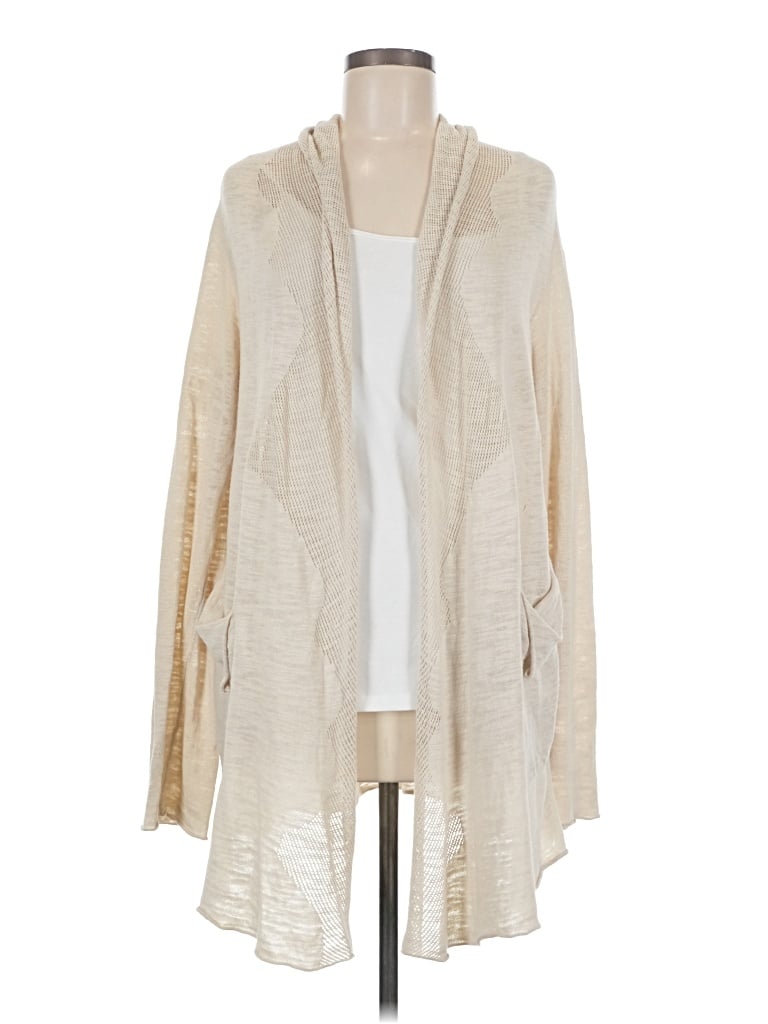 Pre-owned Moth Cardigan Sweater In Tan