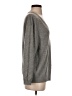 J.Crew 100% Cashmere Gray Cashmere Pullover Sweater Size M - photo 4