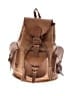Unbranded 100% Leather Brown Backpack One size - photo 1
