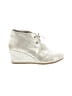 TOMS Ivory Wedges Size 8 1/2 (wide) - photo 1
