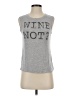 Eyeshadow Gray Sleeveless T-Shirt Size S - photo 1