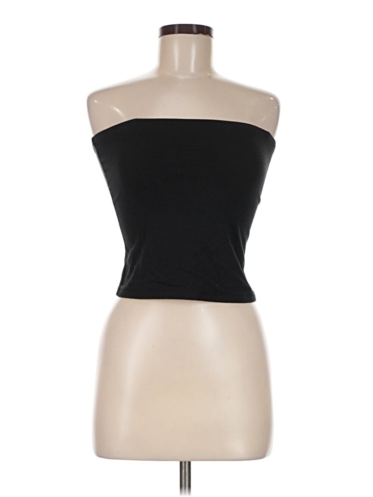 Pre-owned Aéropostale Tube Top Black Strapless Neckline Tops