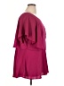 City Chic Burgundy Short Sleeve Blouse Size 16 Plus (S) - photo 4