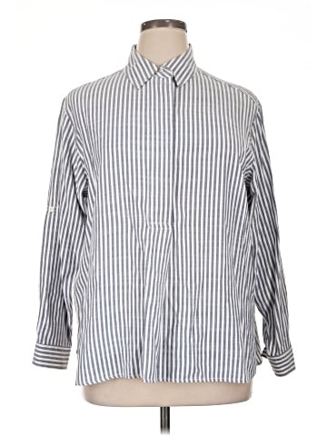 Max Studio Long Sleeve Blouse (view 1)
