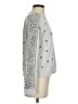 Monrow Polka Dots Silver Pullover Sweater Size XS - photo 4