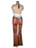 Fashion Nova 100% Polyester Color Block Brown Jumpsuit Size XL - photo 2