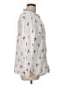 Talbots 100% Cotton Ivory Long Sleeve Blouse Size L - photo 4