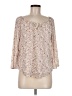 A. Byer Ivory 3/4 Sleeve Blouse Size M - photo 1