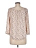 A. Byer Ivory 3/4 Sleeve Blouse Size M - photo 2