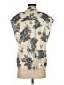 Elie Tahari 100% Polyester Ivory Sleeveless Blouse Size S - photo 2