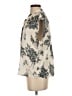 Elie Tahari 100% Polyester Ivory Sleeveless Blouse Size S - photo 5