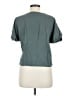 Universal Thread Teal Short Sleeve Blouse Size M - photo 2