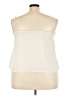Old Navy 100% Polyester Ivory Sleeveless Blouse Size 2X - photo 2